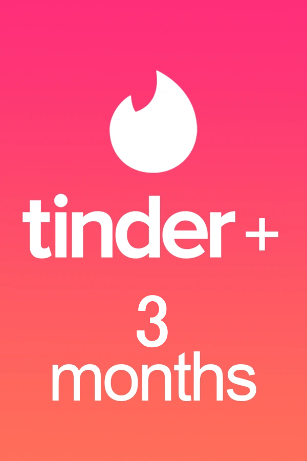Tinder Plus 3 Months - key - Global
