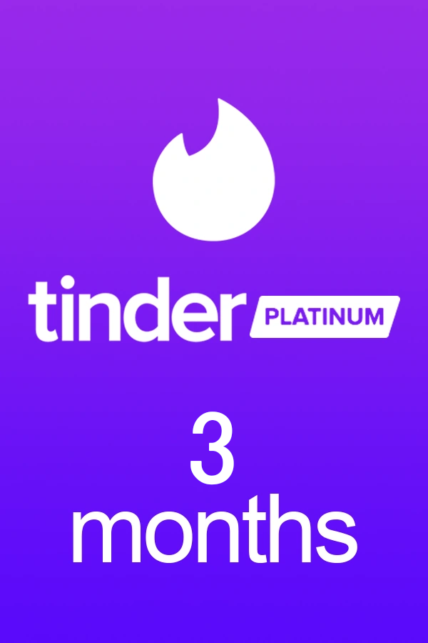Tinder Platinum 3 Months - key - Global