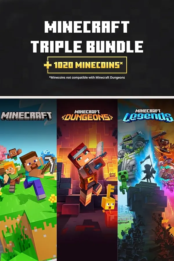 Minecraft Triple Bundle for PC - Xbox Live Key - Colombia