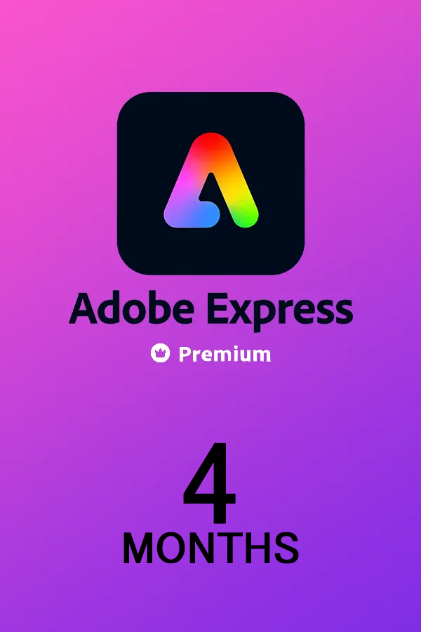 Adobe Express Premium 4 Months Key - Global