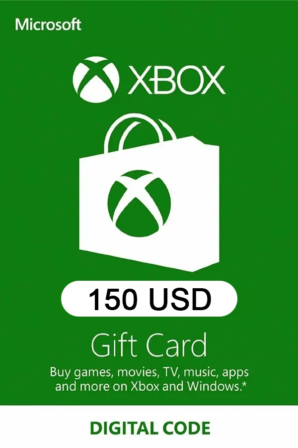 Xbox Live Gift Card 150 USD Xbox Live Key UNITED STATES