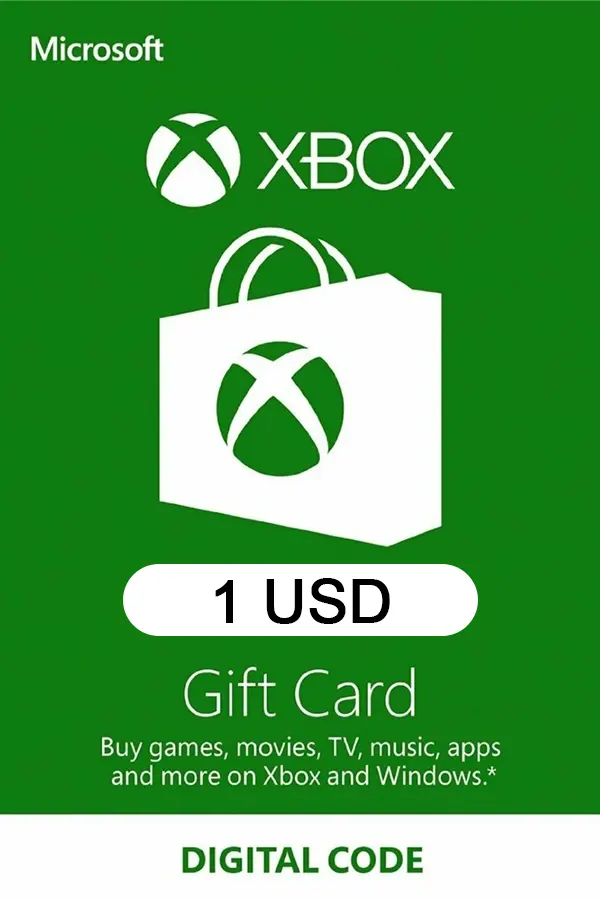 Xbox Live Gift Card 1 USD Xbox Live Key UNITED STATES