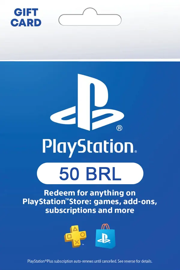 PlayStation Network Card 50 BRL (BR) PSN Key BRAZIL