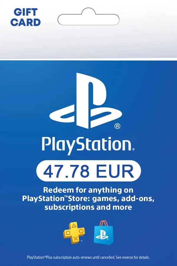 PlayStation Network Card 47.78 EUR (HR) PSN Key CROATIA