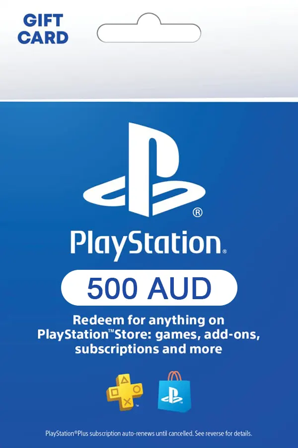 PlayStation Network Card 500 AUD (AU) PSN Key AUSTRALIA