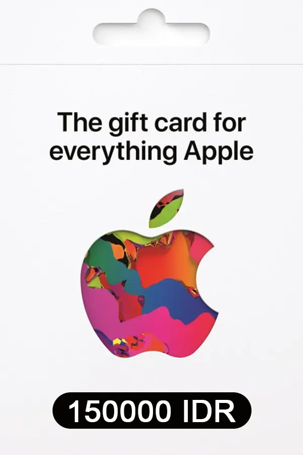 Apple Gift Card 150000 IDR Key INDONESIA