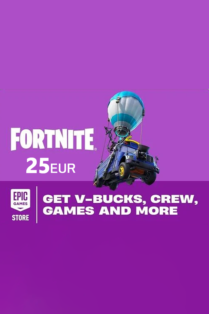 Fortnite 25 EUR Gift Card Europe