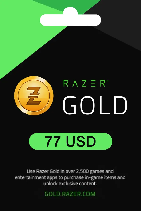 Razer Gold Gift Card 77 USD Key UNITED STATES