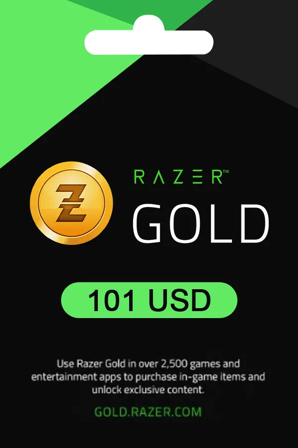 Razer Gold Gift Card 101 USD Key UNITED STATES