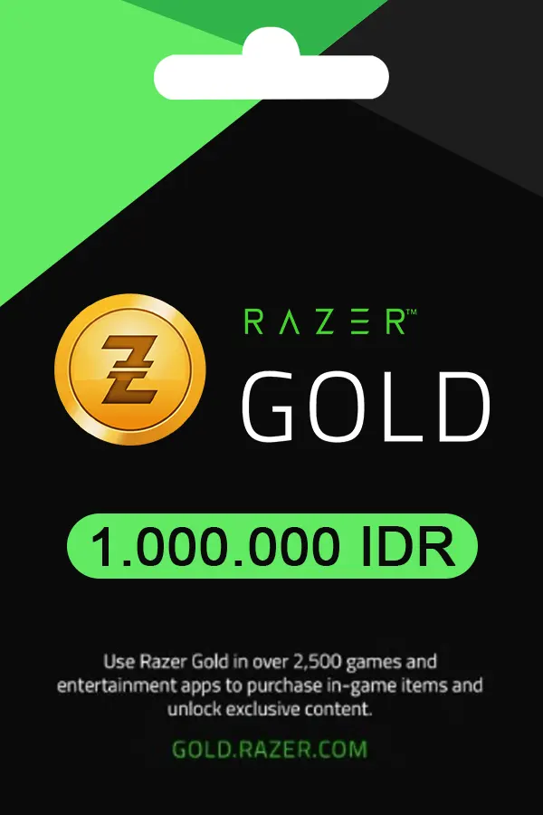 Razer Gold Gift Card 1.000.000 IDR Key INDONESIA