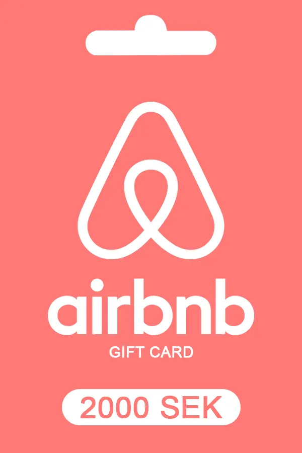 Airbnb 2000 SEK Gift Card Key SWEDEN