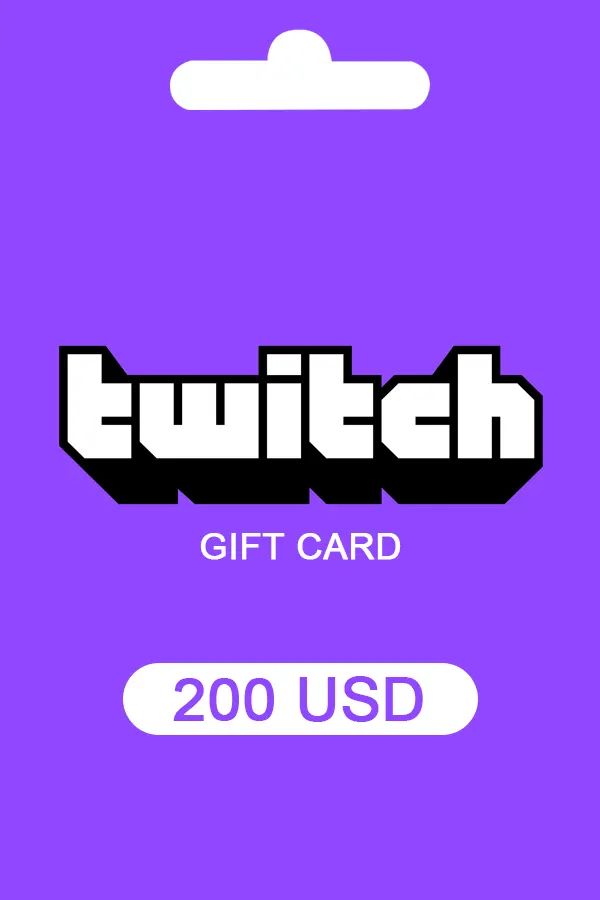 Twitch Gift Card 200 USD Key UNITED STATES