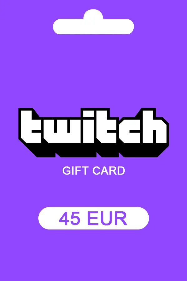 Twitch Gift Card 45 EUR Key EUROPE