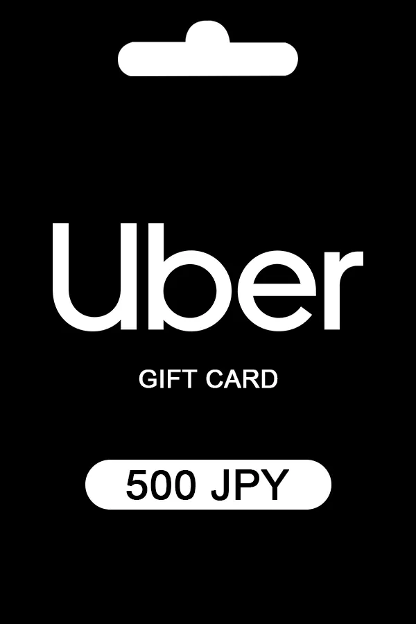 Uber Gift Card 500 JPY Uber Key JAPAN