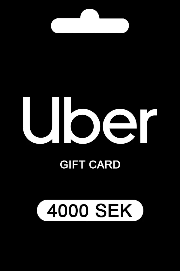 Uber Gift Card 4000 SEK Key SWEDEN