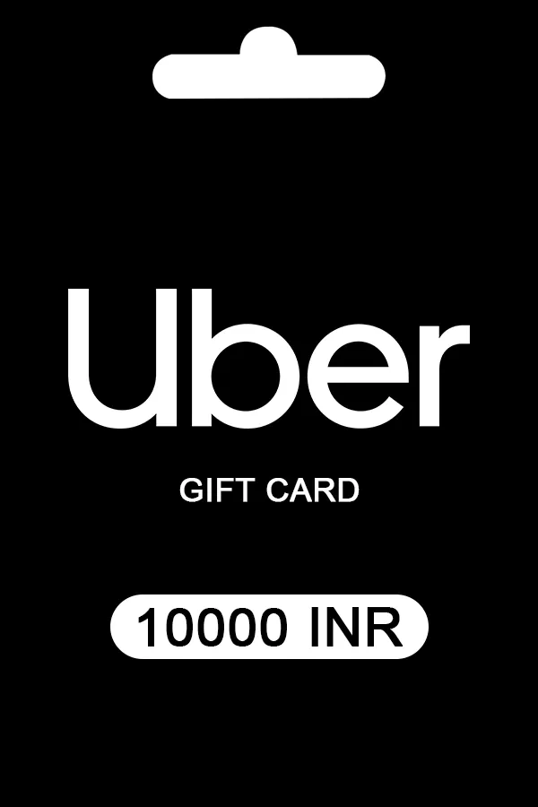 Uber Gift Card 10000 INR Uber Key INDIA