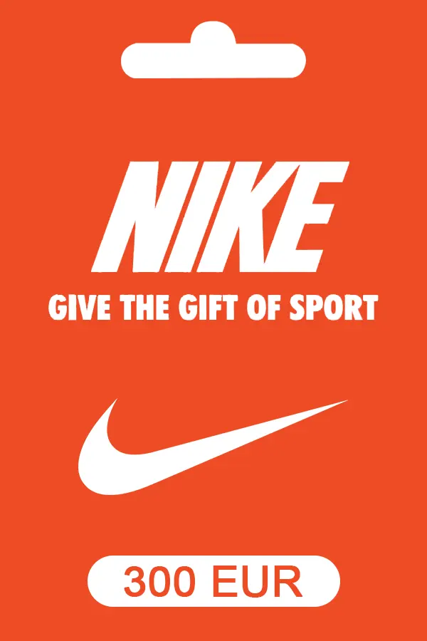 Nike Gift Card 300 EUR Key SPAIN