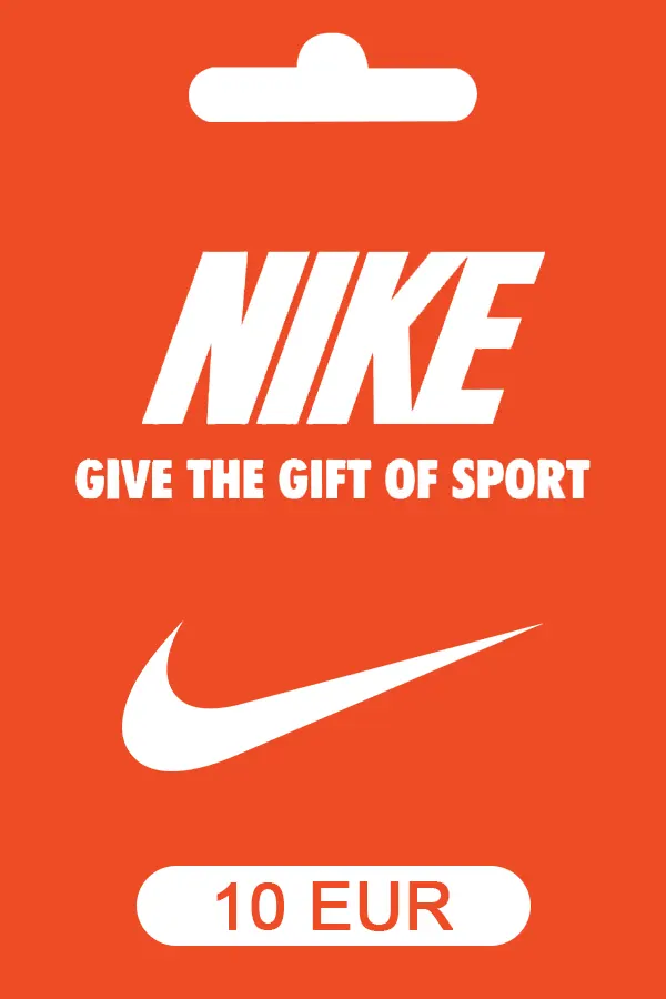 Nike Gift Card 10 EUR Key PORTUGAL