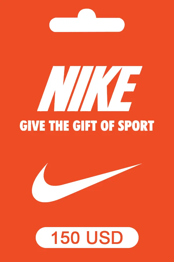 Nike Gift Card 150 USD Key UNITED STATES