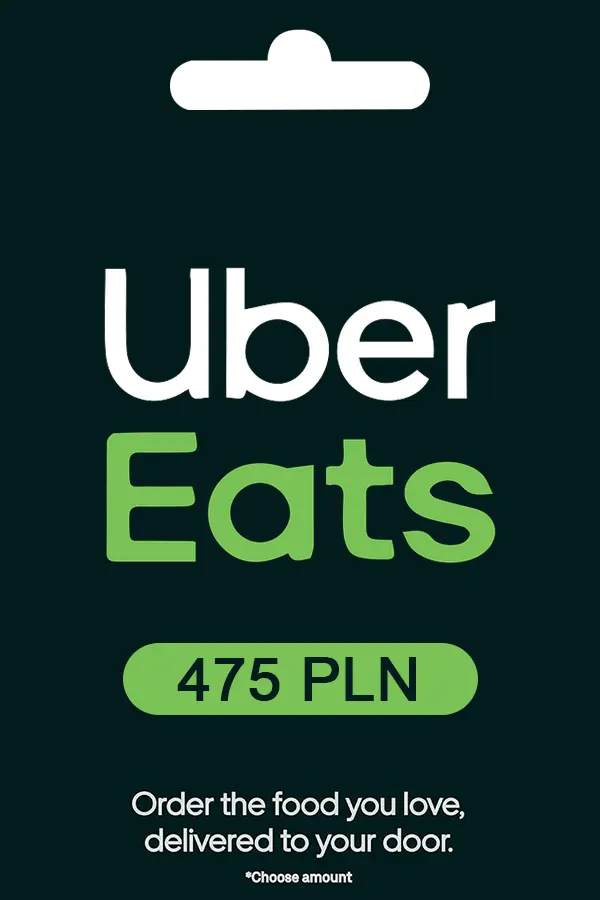Uber Eats Gift Card 475 PLN Uber Key POLAND