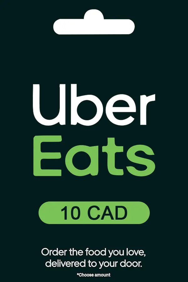 Uber Eats Gift Card 10 CAD Uber Key CANADA