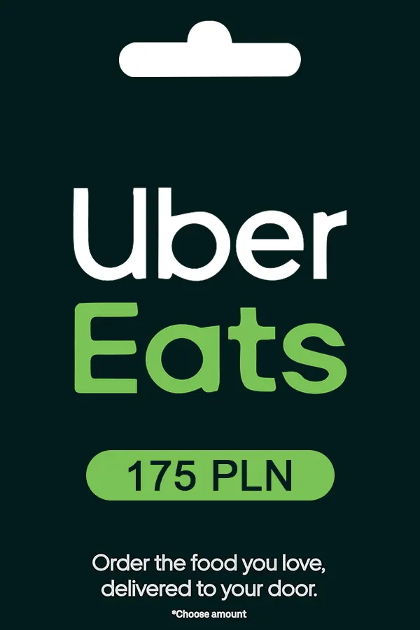 Uber Eats Gift Card 175 PLN Uber Key POLAND
