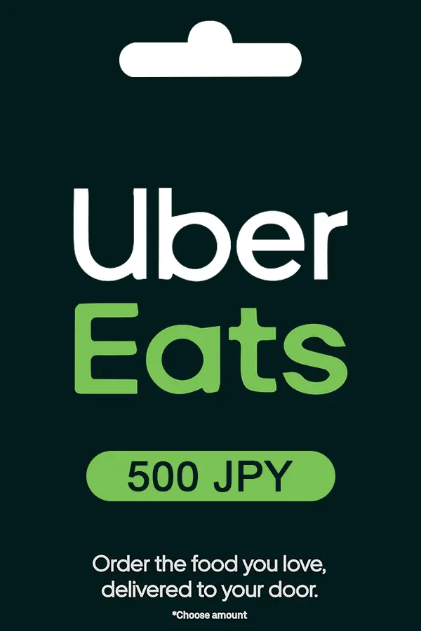 Uber Eats Gift Card 500 JPY Key JAPAN