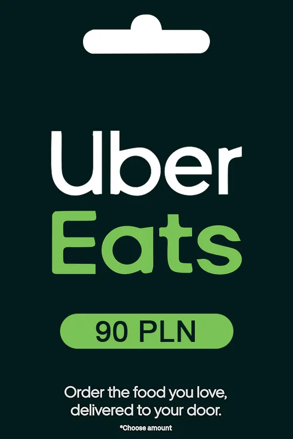 Uber Eats Gift Card 90 PLN Uber Key POLAND