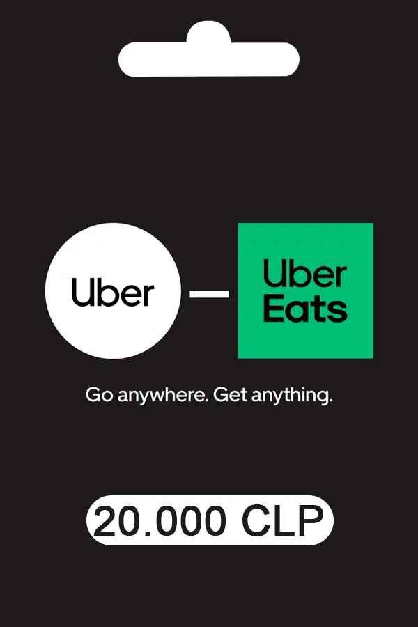 Uber Rides & Eats Voucher 20.000 CLP Uber Rides & Eats Key CHILE