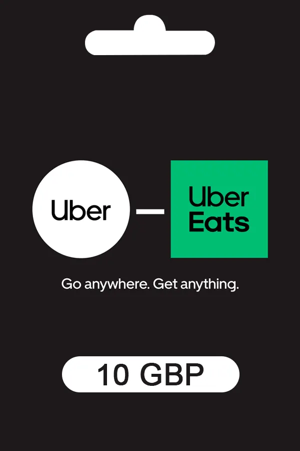 Uber Rides & Eats Voucher 10 GBP Uber Key GLOBAL