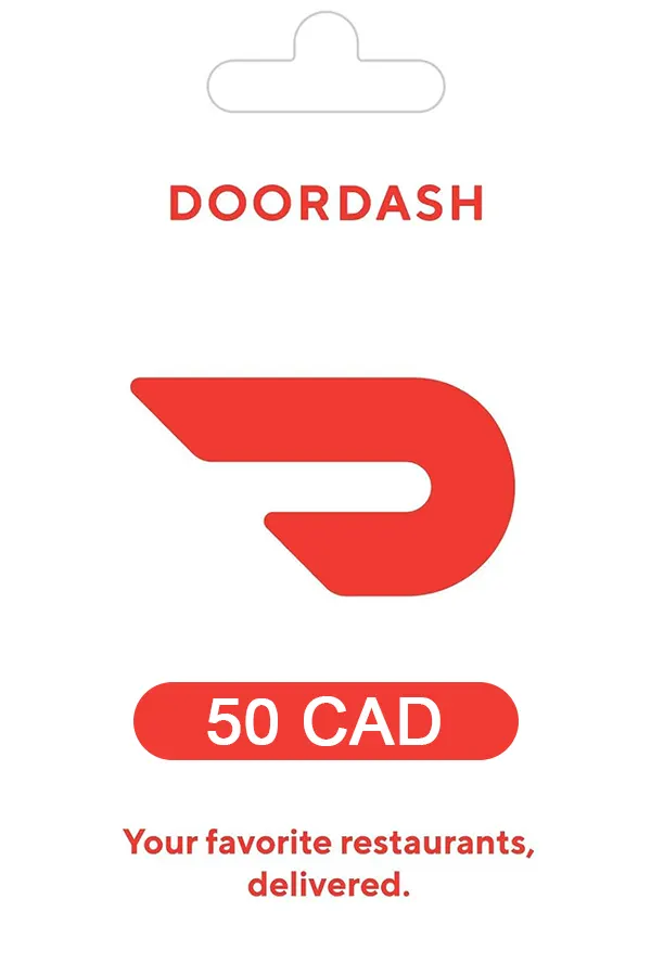 DoorDash Gift Card 50 CAD Key CANADA