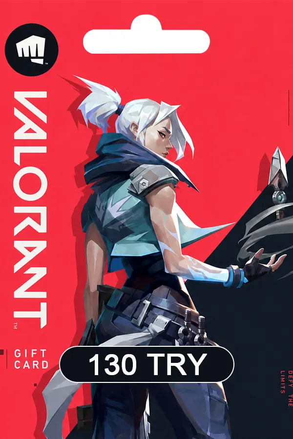 Valorant Gift Card 130 TRY Riot Games Key TURKEY