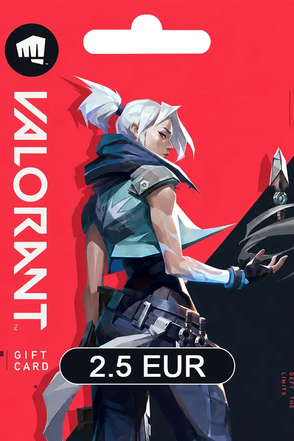 VALORANT Gift Card 2.5 EUR - EUROPE
