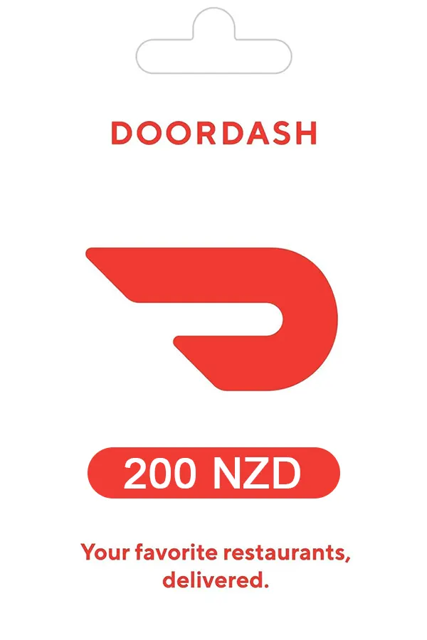 DoorDash Gift Card 200 NZD Key NEW ZEALAND
