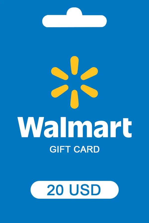 Walmart Gift Card 20 USD Walmart Key UNITED STATES