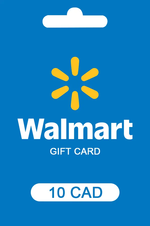 Walmart Gift Card 10 CAD Walmart Key CANADA