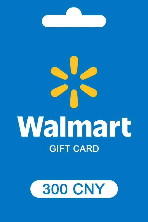 Walmart Gift Card 300 CNY Walmart Key CHINA