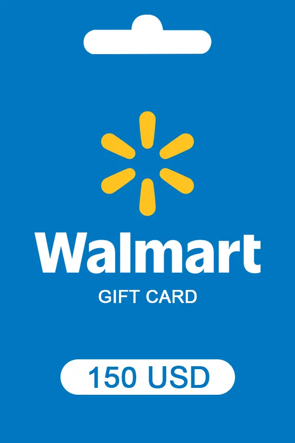 Walmart Gift Card 150 USD Walmart Key UNITED STATES