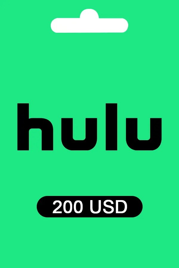 HULU $200 USD Gift Card Key UNITED STATES