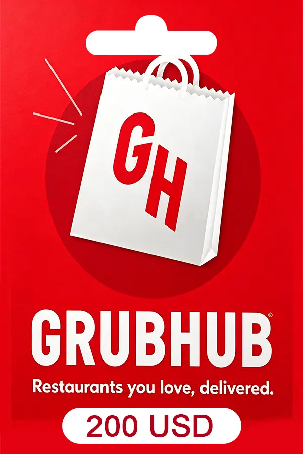 Grubhub Gift Card 200 USD Key UNITED STATES