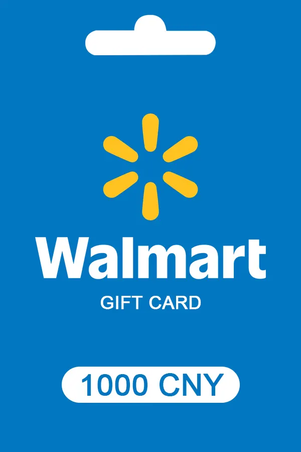 Walmart Gift Card 1000 CNY Walmart Key CHINA
