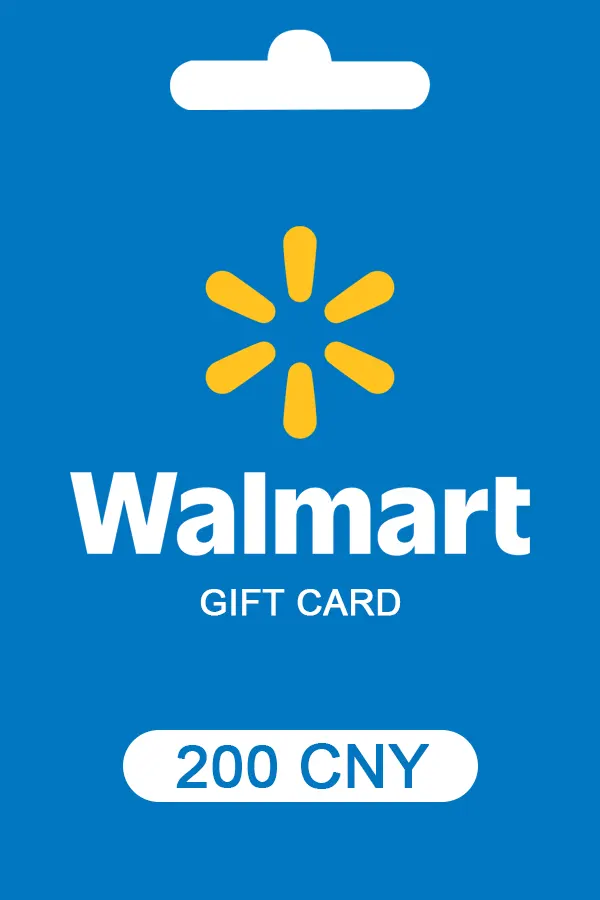 Walmart Gift Card 200 CNY Walmart Key CHINA
