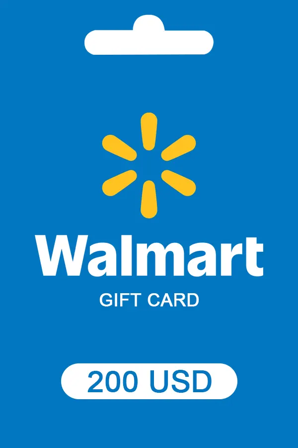 Walmart Gift Card 200 USD Walmart Key UNITED STATES