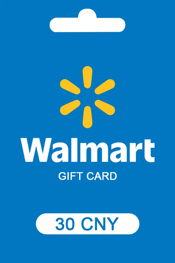 Walmart Gift Card 30 CNY Walmart Key CHINA