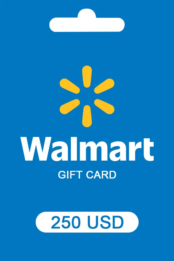 Walmart Gift Card 250 USD Walmart Key UNITED STATES