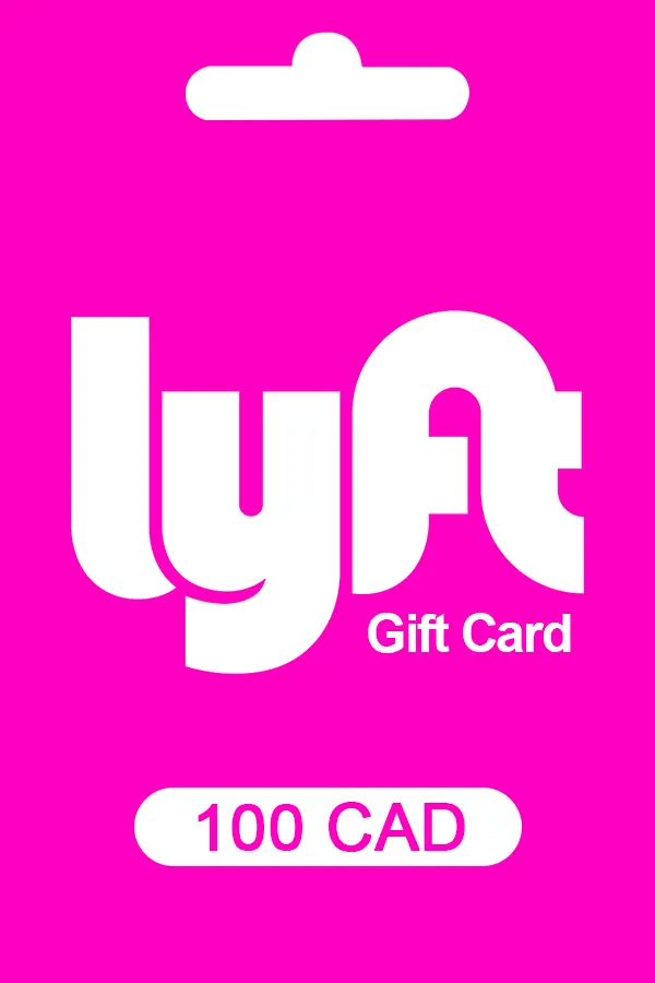 Lyft Gift Card 100 CAD Key CANADA