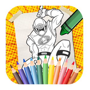 The power rangers Coloring - Microsoft key - Australia
