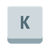 Key Press Holder - Microsoft key - United Kingdom