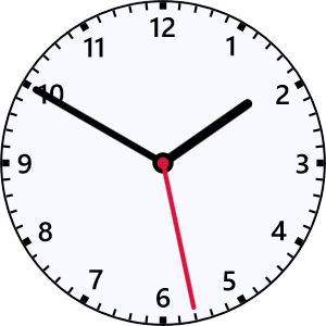 TP Clock - Microsoft key - United Kingdom
