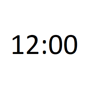 Digital - Clock - Microsoft key - Australia